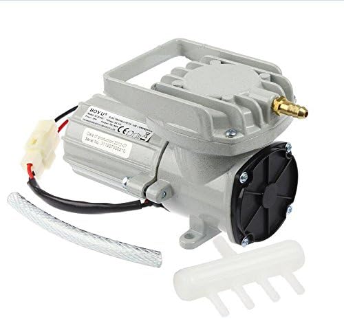 ToTrade 12V 38LpmPortable Aquarium Air Compressor Aquaculture Water Fish Hi Pressure Pump