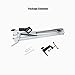 Microphone Boom Stand, Gulee Heavy Duty Studio Suspension Mic Arm Stand for Blue Snowball Yeti with Flexible Standard Condenser Microphone Clip (White)…
