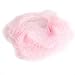 1Pack(100pcs) Non Woven Disposable Hair Shower Cap Pleated Anti Dust Hat Set (pink)