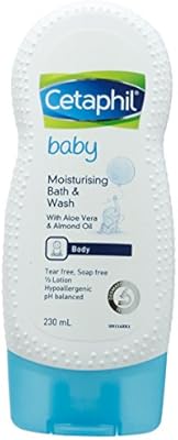 cetaphil baby moisturizing bath and wash