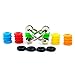 Fidget Toys for Sensory Kids - Flippy Chain Fidget Toy + 20 Colorful Silicone Rings - Fidget Toys for Adults / Fidget toys for ADHD / Anxiety