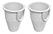2) Pentair 070387 IntelliFlo WhisperFlo Pool Pump Strainer Basket Replacements