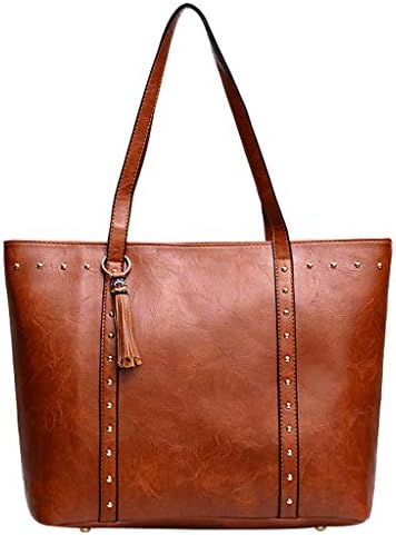 Memela Bag, Women's Vintage Style Soft Leather Work Tote Large Shoulder Bag Tote Bag Large Handbag