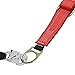 DCM Cross Arm Strap with Large and Small D-Rings and Pass Thru Loop Fall Arrest Fall Protection Safety Harness Lanyard Tie Down Concrete Anchors (3-Foot)
