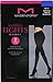 Maidenform Women's Shaping Tights Blackout, 2 Pack, Size: Medium