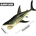 Ocean Sea Animal, 4-14 Inch Large Vinyl Plastic Animal Toy Set(8 Pack), Funcorn Toys Realistic Under The Sea Life Figure Bath Toy for Child Toddler Educational Party Favors ,Octopus Shark Turtle