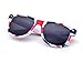 REINDEAR Premium Unisex Patriotic British England Flag Wayfarer Style Sunglasses (British Flag)