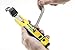 Jokari 70000 4-70 Cable Knife System for Round Cable Stripping with 28mm & 35mm Hooks, Yellow, Оne Расk