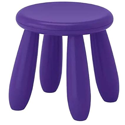 Mammut - IKEA - Childrens IKEA Stool Indoor/Outdoor Purple