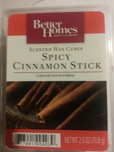 Better Homes and Gardens Spicy Cinnamon Stick Scented Wax Cubes