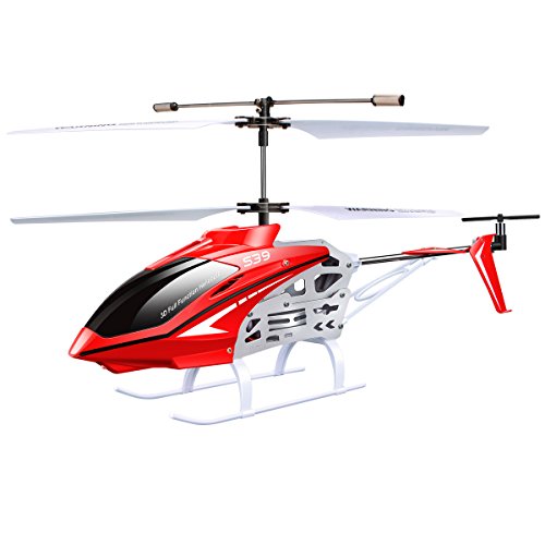 Syma S39 RC Helicopter with GYRO Toy 2.4G 3Channel, Red