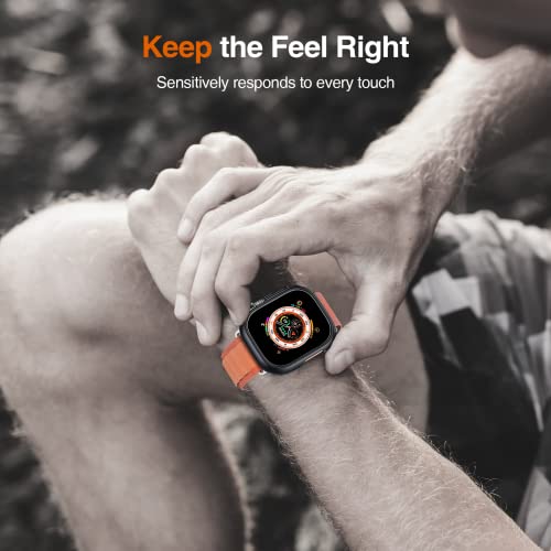 [3+1] LK 3 Pack for Apple Watch Ultra Screen Protector 49mm & Hard PC