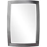 Uttermost Haskill Brushed Nickel 24" x 34 1/4" Vanity Wall Mirror