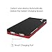 Elivebuy iMiX 2nd-Gen 10000mAh 2-Port w/Smart IC Portable Charger External Battery Pack Power Bank for iPhone 6 / 6 Plus, iPad Air 2 / mini 3, Galaxy S6 / S6 Edge,Moto X and More (Black+Red)