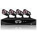 Night Owl Security F6-81-4624N 8 Channel Video System with 4x650 TVL Bullet Cameras (Black)