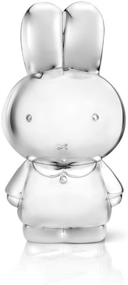 Zilverstad Money Box, Miffy, Silver, 15 x 7,5 x 7centimeters