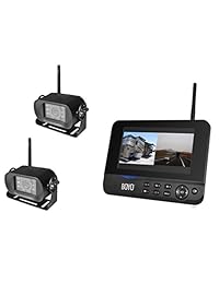 boyo 7 Inch sistema de cámaras de DVD integrado Monitor inalámbrico digital con 2 Heavy Duty