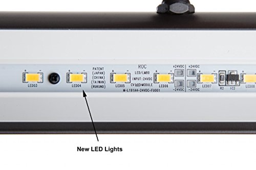 Cocoweb BSL21BKB Battery Operated Tru-Slim LED Picture Light, 21", Black