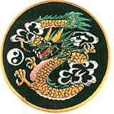 Tiger Claw Patch - Yin Yang Cloud Dragon