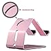 UniqueKay 2 in 1 iPhone Stand,Apple Wacth Charging Stand Aluminium Phone Dock for Smartphone and Tablets (Rose Gold)