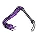 BDSM Leather Whip Sex Toy | Fetish Adult Sex Toy Purple Flogger for Couples