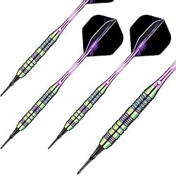 sanfeng Darts Plastic Tip Set Rainbow Color 21g for