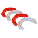 Silicone Plate Divider and Food Separator keeps food from touching. Food compartment for portion control. Keep dipping sauce and runny food from spreading. Great for kids, elderly, and even gag gifts