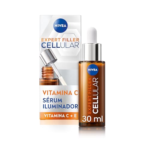 Cellular Expert Filler - Sérum Iluminador Facial - Con Vitamina C y E - Sérum Antioxidante - Potencia la Luminosidad - Protege e Hidrata - Piel radiante - Suaviza las Líneas de Expresión - 30 ml