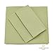 Cosy House Collection Premium Rayon Derived from Bamboo Bed Sheet Set - Cooling Blend - Deep Pocket, Ultra Soft & Breathable Bedding - 4 Piece Set (King, Moss Green)