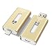 128GB iPhone USB Flash Drive, iOS Memory Stick, iPad External Storage Expansion for iOS Android PC Laptops (Gold) primary