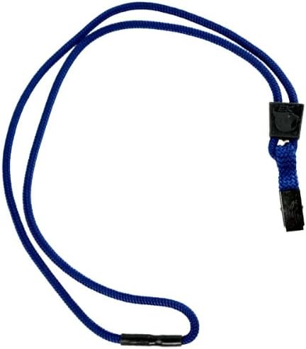 Navy Blue EK Lanyard with Bulldog Style Clip (10329) by EK USA