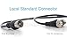 HDTV Antenna - August DTA240 - Indoor/Outdoor Portable Digital Aerial with Magnetic Base 6.5 feet Coax Cable 50 Miles Range