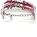 Leather Multilayer Bracelet I Trendy Leather Wrap Charm Bracelet | Genuine Leather Bracelet for Teenage Girls & Young Women. Vintage Rope Multilayer Bracelet with Stainless Steel Charms.