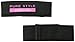 PURE STYLE Girlfriends Women's Tucked in Boot Straps, Black, One Size