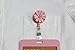 Soleebee 24'' Retractable Badge Reels, Camellia Nurse ID Badge Holder with Belt Clip 3 Pack - Crystal
