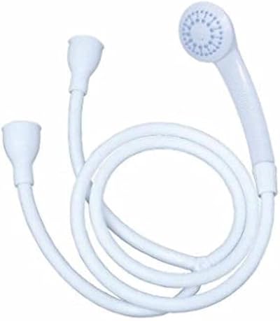 Blue Canyon Bath Tap Shower Attachment Dual Mixer 1.2m Hose White