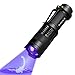 Black Light Flashlight, Zoomable Ultraviolet Flashlight, Scorpion UV flashlight, 395 nM Handheld Blacklight Detector for Spot Carpet Pet Dog Urine Detection Light, Stains and Bed Bug - 2 Pack