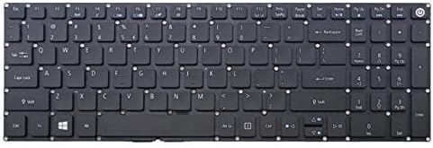 Looleking US Black English Laptop Keyboard (without frame) For Acer Aspire F15 F5-573G F5-573G-58XS F5-573T-53X7 F5-573-725L