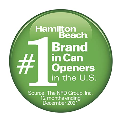 Hamilton Beach Electric Automatic Can Opener with Auto Shutoff, Knife