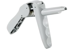 Dental Composite Gun, Impression Mixing Dispensing Gun Dispenser Compatible with Most Unidose Tips Grey