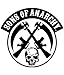 Sons of Anarchy Crossed Skull And Gun Patch