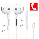 Earbuds,LeiMei Lightning Earphones With Microphone Earphones Stereo Headphones and Noise Isolating headset Made for iPhone 7/7 Plus iPhone8/8Plus iPhone X (Bluetooth Connectivity) Earbuds