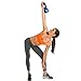 Contoured Single Vinyl Coated Kettlebell With Training Dvd by GoFit