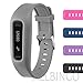 Buckle Bracelet for Fitbit One - Adjustable Wristband and Wristwatch Style - Fitbit One Silicone Replacement Secure Band with Chrome Watch Clasp and Fastener Buckle - Fix the Tracker Fall Off Problem
