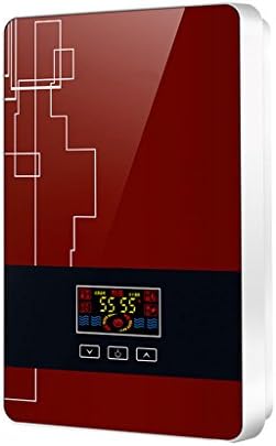 Water heater Roscloud@ Instant Tankless 7000w 220v Thermostat Induction Heater Smart Touch Electric Shower Suitable for Family Handwash Bathroom Kitchen Barber Shop