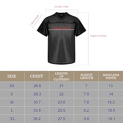 MESOSPERO Youth Football Jersey American Football