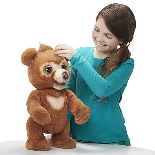 FurReal Cubby, The Curious Bear Interactive Plush Toy, Ages 4 And Up on
