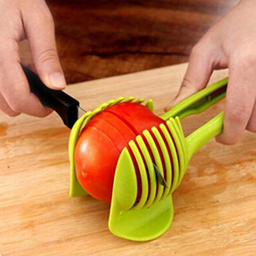 Shredders Slicers - Sell Hand Held Lemon Onion Tomato Fruit Slicer Chopper Cutter Food Clips S - Paper Chopper Slicer Sink Rack Cutter Tool Hand Fruit Drain