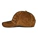 LETHMIK Baseball Cap Vintage Adjustable Unisex Suede Leather Hats with Snapback