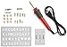 Sparkleberry Wood Burning Kit Bundle with Iron Tool, 20 Soldering Tips, Stencil, Stand, Case and Finger Grips